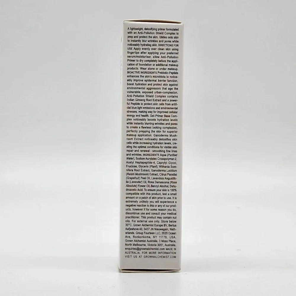Grown Alchemist Anti-Pollution Primer Silicone-Free | 12ml 0.4oz | NEW